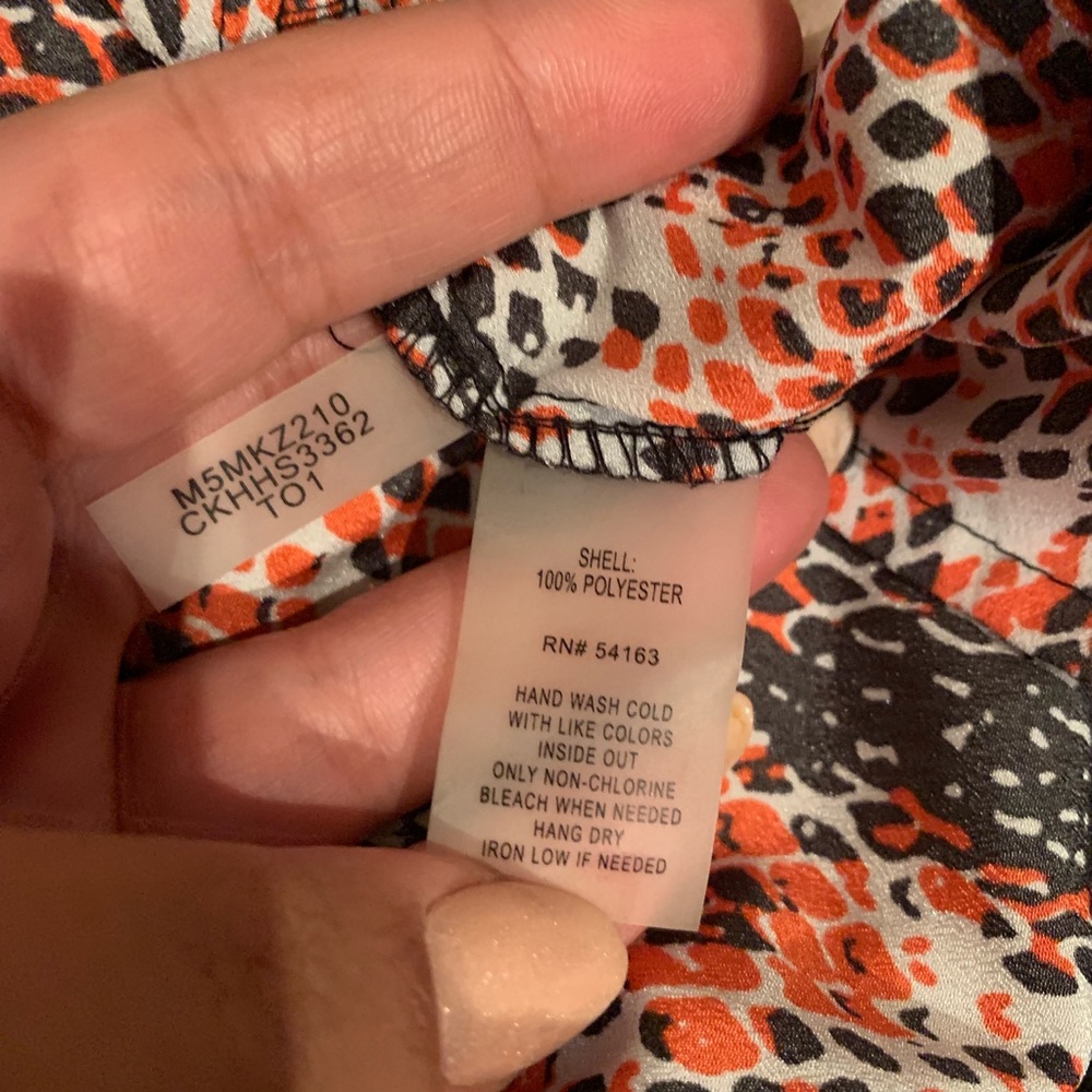 Nwot: Calvin Klein Python Print Pants - image 6